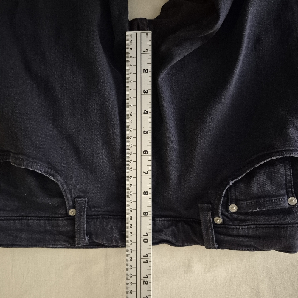 Citizens‎ of Humanity The Adler Jeans Mens 32x31 Slim Straight Leg Dark Blue USA - Picture 13 of 15